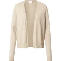 Vila Gebreid vest 'VIRIL' donkerbeige