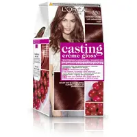 L'Oréal 2x Casting Crème Gloss Semi-permanente Haarkleuring 550 Licht Mahoniebruin
