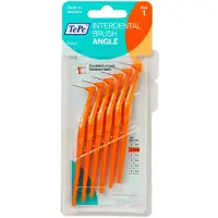 Tepe 6x Angle Interdentale Ragers 0,45 mm Oranje 6 stuks