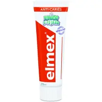 Elmex Junior 5-12 jaar tandpasta - 6 x 75ml - Voor Kinderen 5-12 Jaar - Tegen gaatjes - Kindertandpasta - Voordeelverpakking