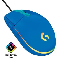Logitech G203 LIGHTSYNC Gaming Mouse Blauw