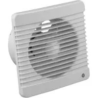 Toolstation 100mm laag profiel axiaal ventilator Timer