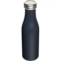 Lurch 240928 Dubbelwandige Isoleerfles RVS Mat Zwart 750ml – Lekvrij, stijlvol en thermisch efficiënt