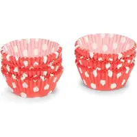Patisse Cupcakevormen Stippen 5 Cm Papier Rood/wit 200 Stuks