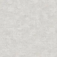 Dutch Wallcoverings Reflets geo grijs/zilver hexagoon (vliesbehang, zilver)