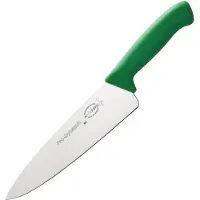 Dick koksmes 21,5cm kleurcode groen