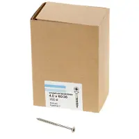 Hoenderdaal Spaanplaatschroef Rvs-A2 Pk PZ2 4.0X60/35 | 200 stuks - 0203.30.26001