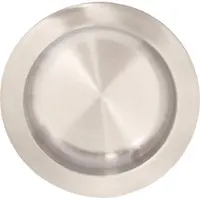 Oxloc Schuifdeurkom rond 110mm rvs