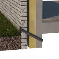 Ubbink Vloer-/Renovatiekoker Rond 50mm