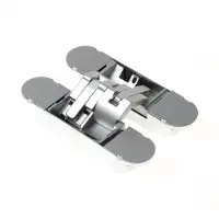 Intersteel | Onzichtbare verdekte scharnier | 130x30mm | Zilvergrijs | 3D Instelbaar