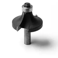 Bouwsales Trasco HM afrondfrees inclusief lager A17 radius 12.7mm x schacht 8mm