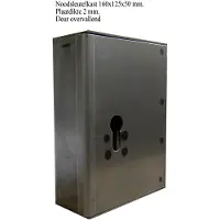 Beaumont Noodsleutelkast NK1 150x115 met Slagstaaf