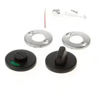 Formani Basics LBWC50 toiletsluiting ø52x6mm - mat zwart