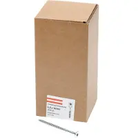 Hoenderdaal Spaanplaatschroef Verzinkt Platkop deeldraad Torx TX25 6.0X90/60 | 100 stuks - 0206.01.50501