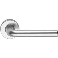 Entra Deurkruk Toronto Aluminium, krukstel op rond rozet 50mm