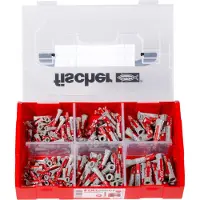 Fischer Assortimentsdoos | Fixtainer | 210 stuks (Universeel)