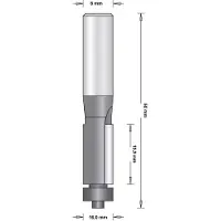 Hikoki 8 Mm Kantenfrees 16X50 - 754110