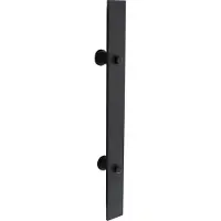 Intersteel Handgreep plat 800x40mm schuifdeur - mat zwart