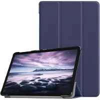 IMoshion Trifold Bookcase voor de Samsung Galaxy Tab A 10.5 (2018) - Donkerblauw