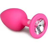 EasyToys Diamond Buttplug Klein - Roze