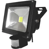 ABC-led 20W LED / PIR schijnwerper Koud Wit / 6500K
