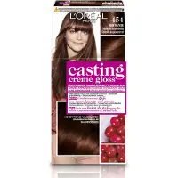 L'Oréal 3x Casting Crème Gloss Semi-permanente Haarkleuring 454 Mahonie Koperbruin