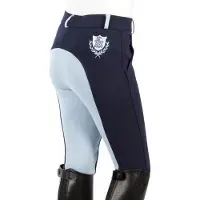 PFIFF kinderrijbroek 'Elisa' tweekleurig 116 Blauw-lichtblauw