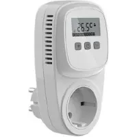 Optima W TC500 WiFi plugin thermostaat randaarde, pompschakelaar, programmeerbaar, tuya compatible