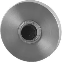 GPF Deurbel - RVS geborsteld - RVS - - Huisbel GPF9826.05 rond 50x6 mm RVS geborsteld