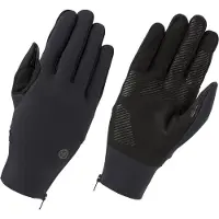 Agu Neoprene Light Handschoenen Lange Vingers Essential Rits - Zwart - L