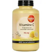 Roter 2x Vitamine C 70 mg Citroen 800 kauwtabletten