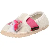 Giesswein Huisschoenen 'Trabening Einhorn' beige / pink