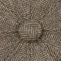 Stetson Hatteras Visgraatdesign Pet By Stetson bruin | Maat: 55 cm