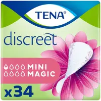 Tena 6x Discreet Mini Magic 34 stuks