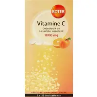 Roter 3x Vitamine C Bruistabletten Sinaasappel Abrikoos 2 x 20 stuks