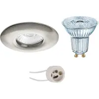 BES LED LED Spot Set - OSRAM Parathom PAR16 940 36D - Pragmi Luno Pro - Waterdicht IP65 - GU10 Fitting - Dimbaar - Inbouw Rond -