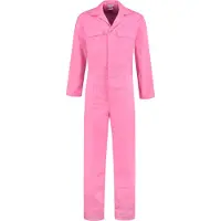 Coppens Overall volwassenen roze - Polyester - Carnavalskleding heren | Maat 60