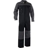 Dassy overall, model Cannes, maat 2XL, zwart/grijs