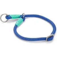 Beeztees nylon halsband rond Nikra blauw 50 cm x 10 mm