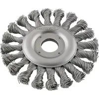 Format Ronde borstel roestvrij getordeerd 115x mm