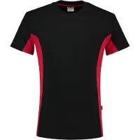 Tricorp 102002 T-Shirt Zwart-Rood maat 3XL heren
