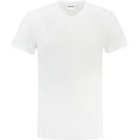 Tricorp 101007 T-Shirt V Hals Wit maat XS heren
