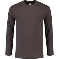 Tricorp 101006 T-Shirt Lange Mouw Donkergrijs maat XL heren