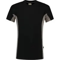 Tricorp 102002 T-Shirt Zwart-Grey maat 5XL heren