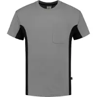 Tricorp 102002 T-Shirt Grijs-Zwart maat XS heren