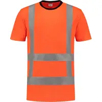 Tricorp 103005 T-Shirt RWS Birdseye Fluor Oranje maat 4XL 3671