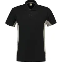 Tricorp 202002 Poloshirt Zwart-Grey maat 5XL heren