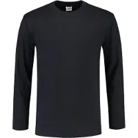 Tricorp 101006 T-Shirt Lange Mouw Marineblauw maat S heren