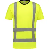 Tricorp 103005 T-Shirt RWS Birdseye Fluor Geel maat XS heren