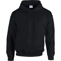 Gildan G18500 Heavy Blend Adult Hooded Sweatshirt - Zwart